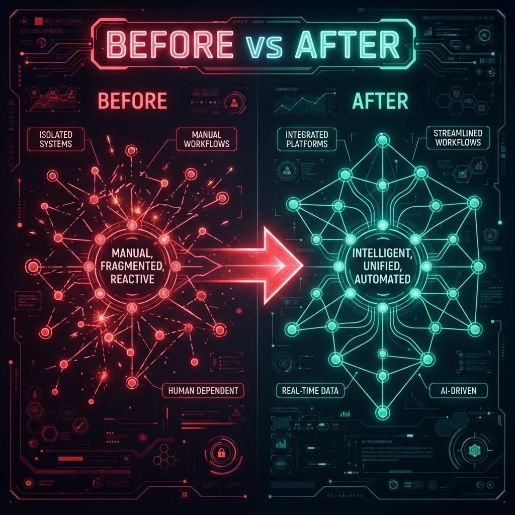 Reactive vs. Intelligent Operations